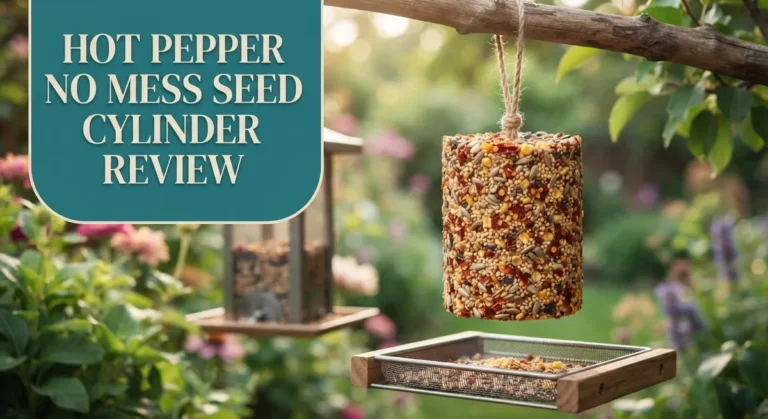 Hot Pepper No Mess Seed Cylinder Review: Best Spicy Bird Feeder